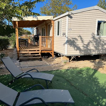 Mobilhome La Carabasse Vias Plage Exteriör bild