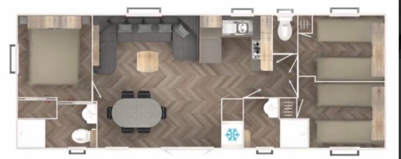Mobilhome La Carabasse Vias Plage Exteriör bild