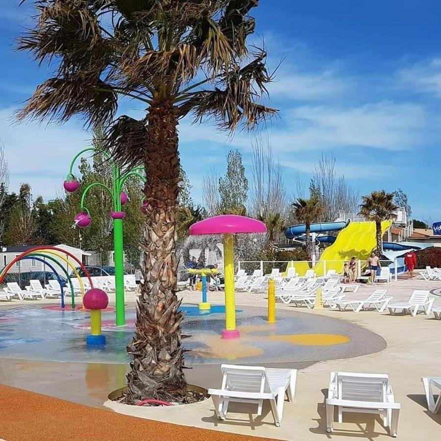 Mobilhome La Carabasse Vias Plage Exteriör bild