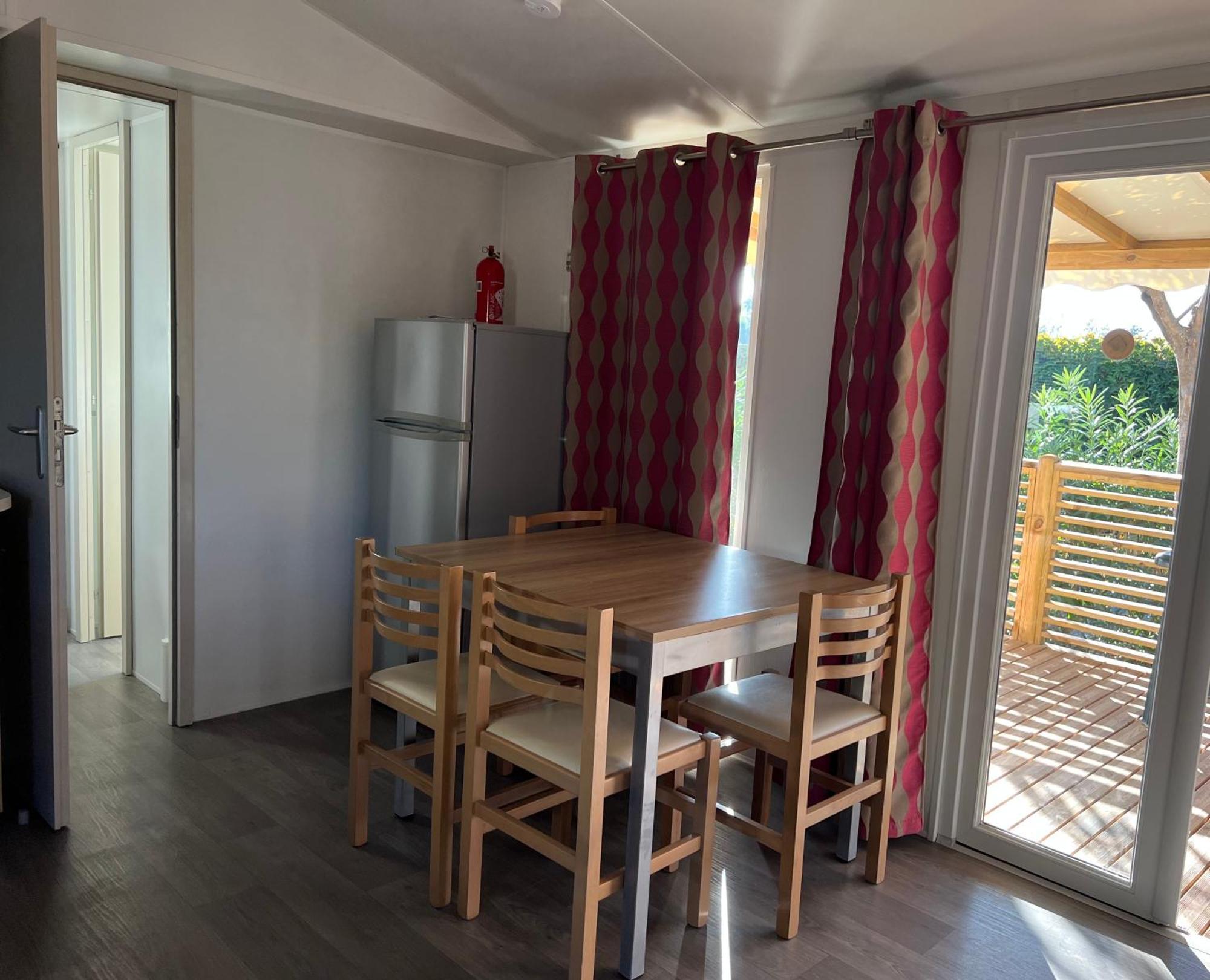 Mobilhome La Carabasse Vias Plage Exteriör bild