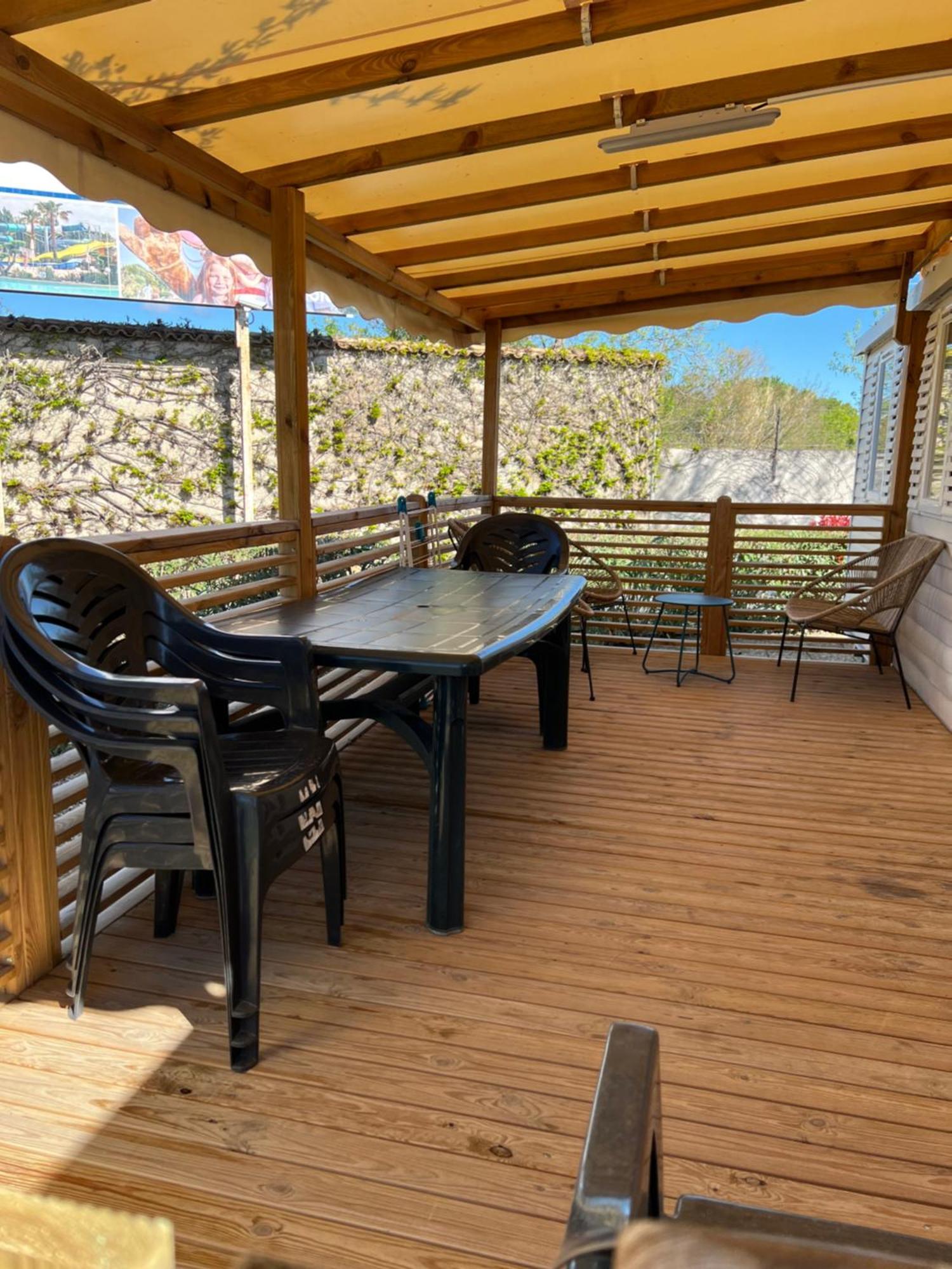 Mobilhome La Carabasse Vias Plage Exteriör bild